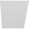 Ekena Millwork 5 1/2-in. W x 6-in. D x 6-in. H Traditional Architectural Grade PVC Knee Brace BRCP055X06X06TRA - alternate 6